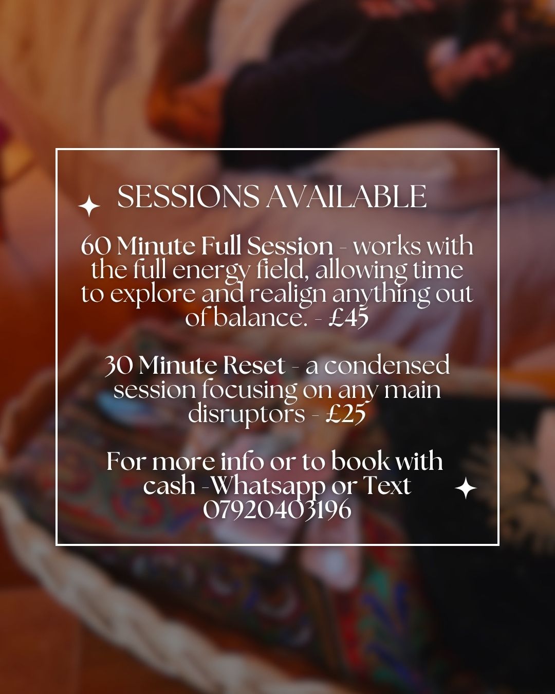 Intuitive Energy Healing – Energy Balance & Alignment Session