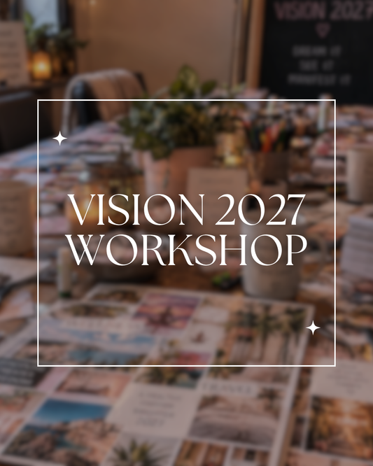 ✨ VISION 2027 ✨ Dream It • See It • Manifest It